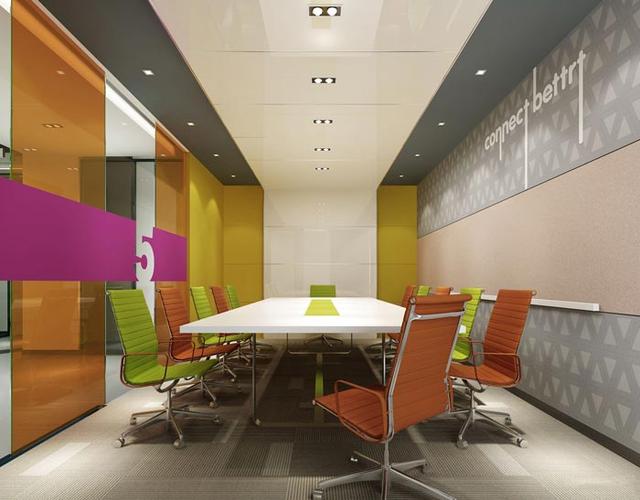 軟件運(yùn)營公司辦公室裝修設(shè)計案例效果圖