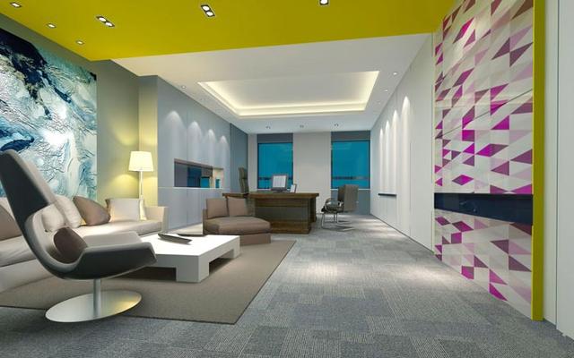 軟件運(yùn)營公司辦公室裝修設(shè)計案例效果圖