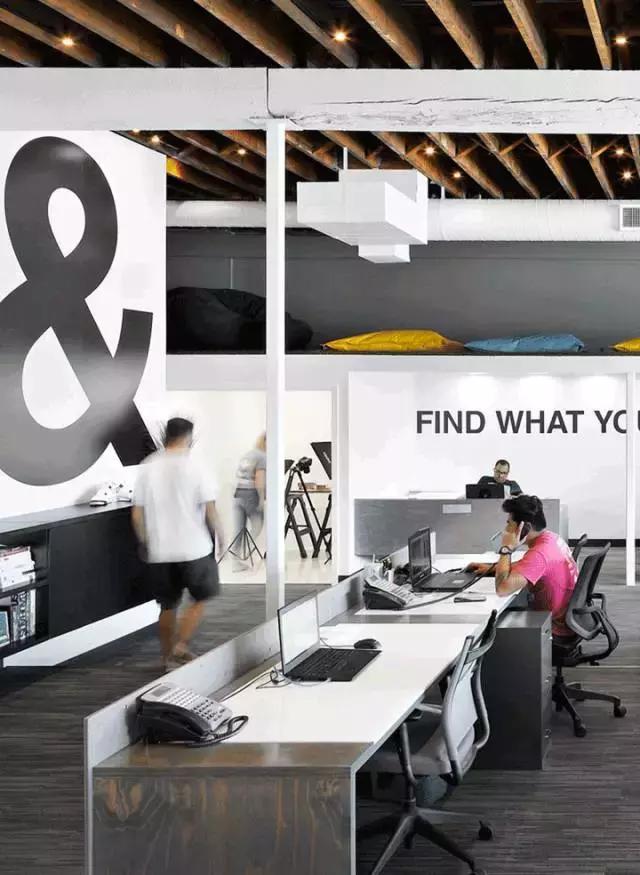 設(shè)計(jì)欣賞｜美國HDG建筑設(shè)計(jì)辦公室的時尚黑白之美