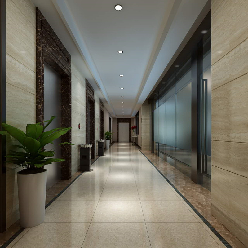 辦公室5米多墻搭配哪種玻璃門裝飾好看？