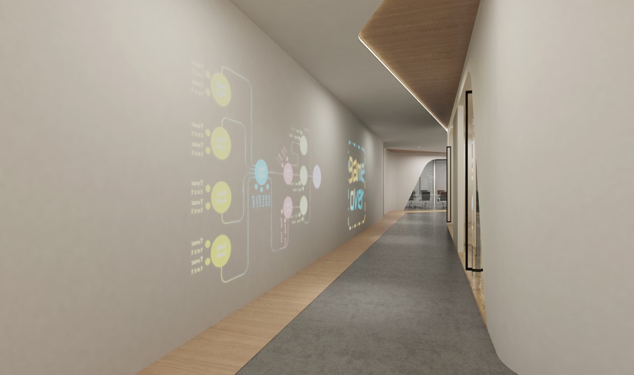 走廊空著?太浪費了！辦公樓走廊這樣設(shè)計美呆了！