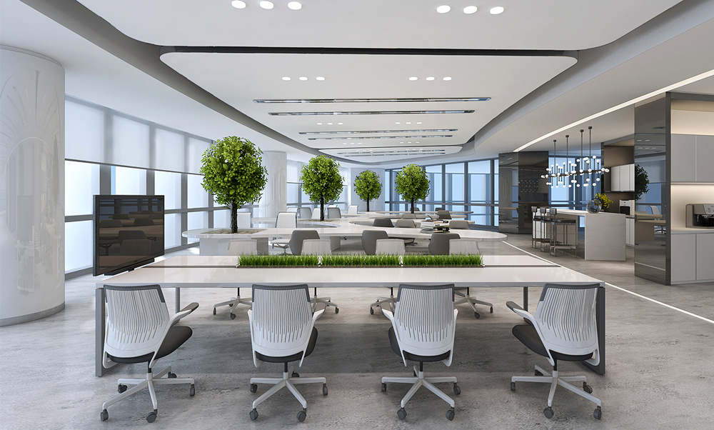 辦公室隔間這樣設計，更有特色！