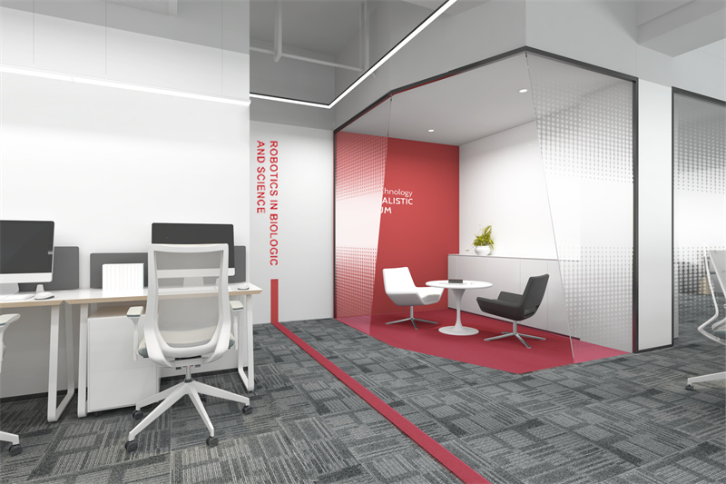 辦公室裝修顏色搭配技巧，辦公室顏色搭配效果圖